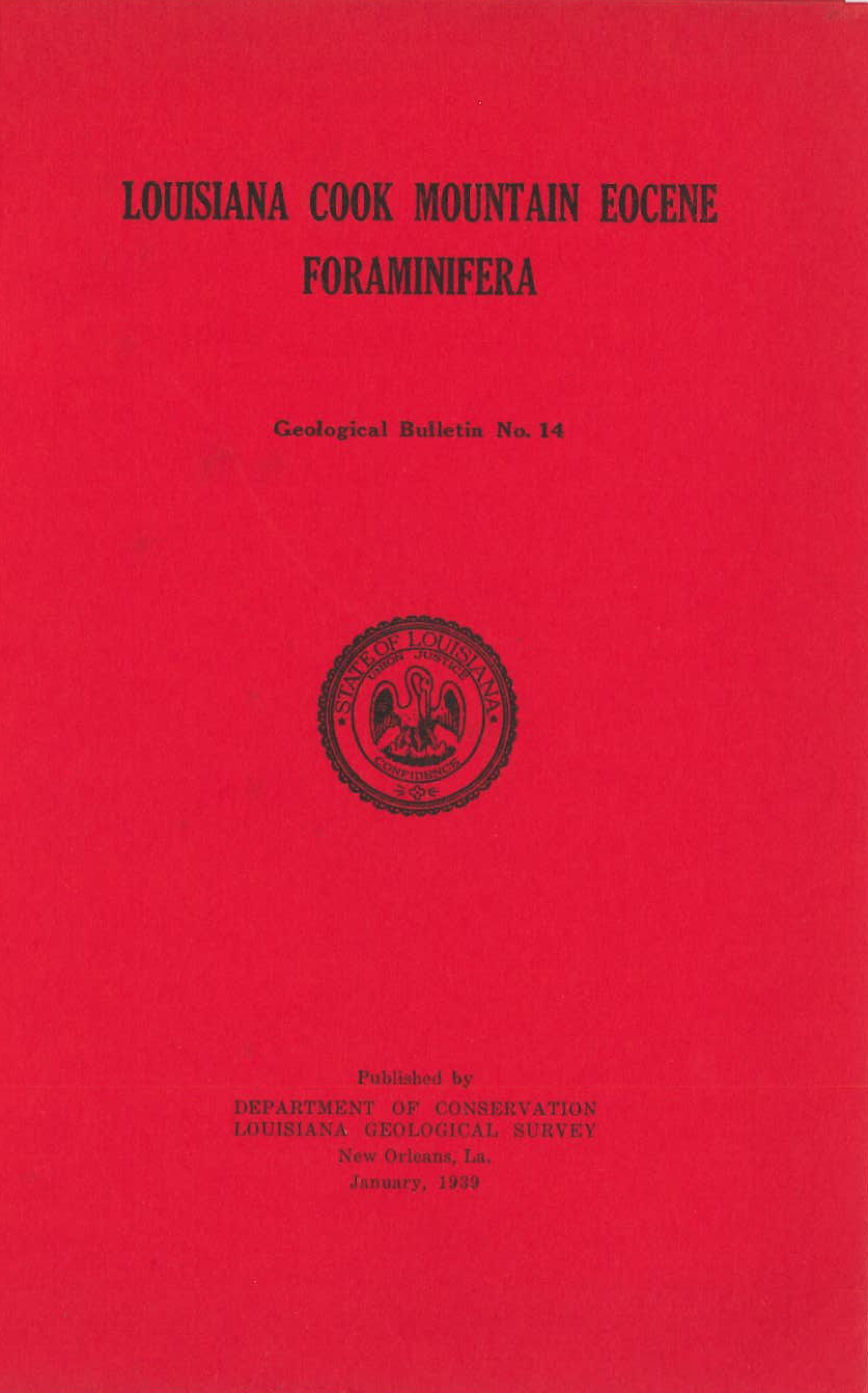Louisiana Cook Mountain Eocene Foraminifera Louisiana Cook Mountain Eocene Foraminifera