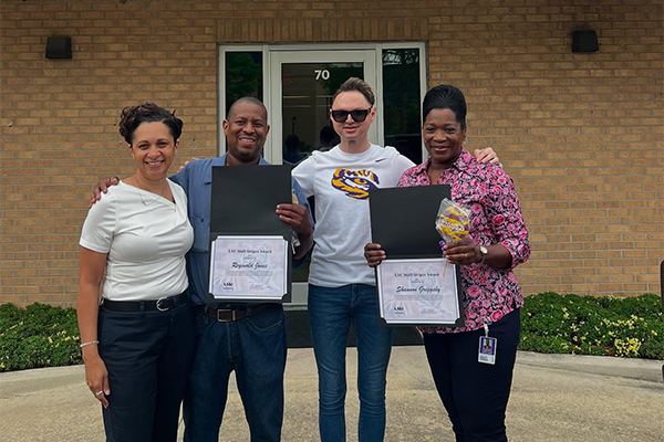 Reginald Jones and Shannon Revish